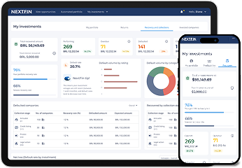 Nextfin returns and portfolio analytics view
