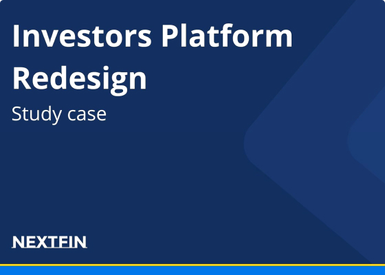 Investors Platform Redesign